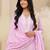 Women Embroidered Regular Chikankari  Cotton Kurta with Trousers & With Dupatta