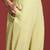 Floral Embroidered Thread Work Linen Kurta with Trousers & With Dupatta
