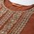 Ethnic Motifs Embroidered Sequinned Liva Kurta With Trousers & Dupatta