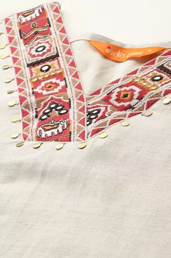 Ethnic Motifs Embroidered Kurta with Palazzos