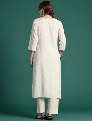 Ethnic Motifs Embroidered Kurta with Palazzos 6