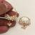 Pearls baali freshwater pearl cluster hoop earrings, gold tone