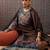 Women Ethnic Motifs Printed Regular Sequinned  Cotton Kurta with Trousers & With Dupatta