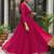 Women Ethnic Motifs Printed Panelled Thread Work Kurta with Trousers & With Dupatta