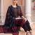 Women Ethnic Motifs Printed Regular  Cotton Kurta with Trousers & With Dupatta