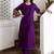Women Floral Embroidered Regular Kurta with Trousers