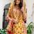 Women Printed Panelled Sequinned  Cotton Kurta with Trousers & With Dupatta