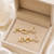 Natural freshwater pearl cluster drop earrings with gold-tone chain