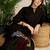 Adults-Women Woven Design Embroidered A-Line Kurta with Palazzos