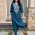 Women Ethnic Motifs Embroidered Regular Thread Work  Cotton Kurta with Trousers