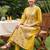 Women Floral Printed Pleated  Cotton Kurta with Trousers