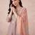 Women Floral Embroidered Regular Mirror Work Kurta with Trousers & With Dupatta