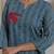 Women Embroidered  Cotton Kurta With Trouser