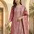 Women Ethnic Motifs Regular Kurta with Trousers & With Dupatta