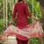 Women Ethnic Motifs Embroidered Regular Thread Work Kurta with Patiala & With Dupatta
