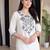 Women Ethnic Motifs Embroidered Regular Thread Work  Cotton Kurta with Trousers