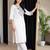 Women Ethnic Motifs Embroidered Regular Thread Work  Cotton Kurta with Trousers