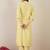 Women Floral Embroidered Regular Thread Work  Cotton Kurta with Trousers