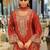 Women Ethnic Motifs Embroidered Regular Thread Work Kurta with Palazzos & With Dupatta
