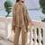 Women Printed Regular Kurta with Trousers