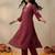 Women Ethnic Motifs Embroidered Regular Thread Work  Cotton Kurta with Trousers