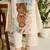 Women Animal Embroidered Thread Work  Cotton Kurta with Trousers