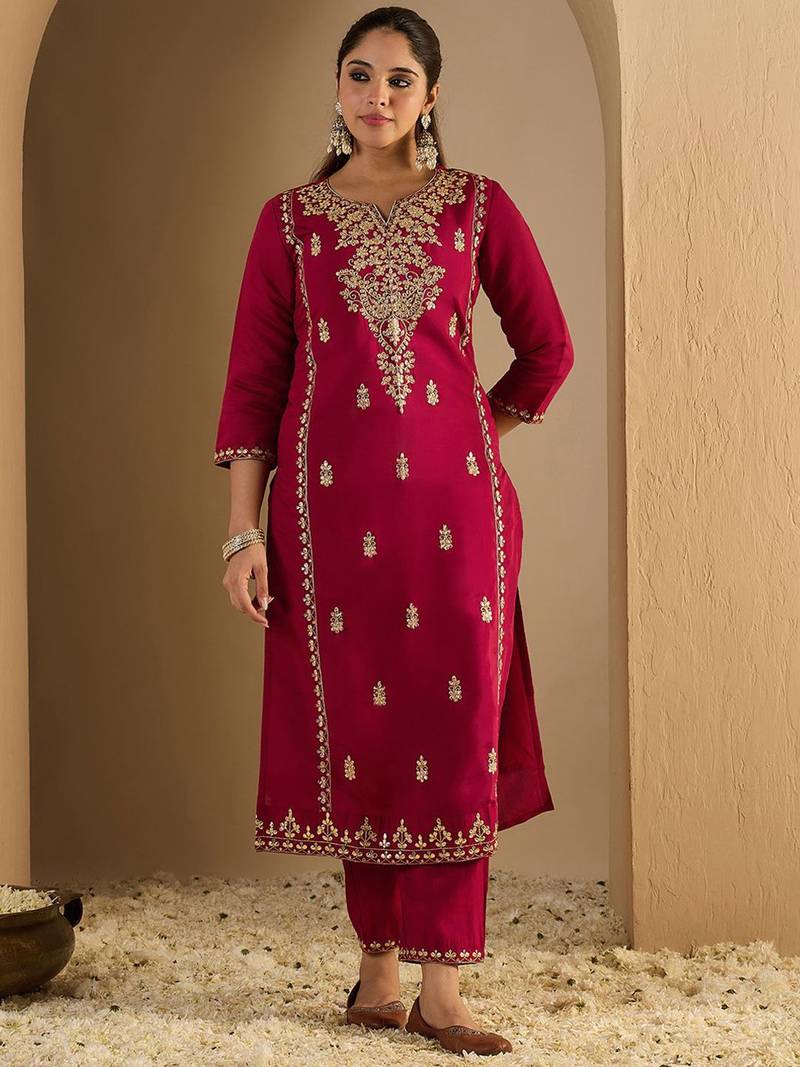 Women Ethnic Motifs Printed Kurta with Trousers & Dupatta