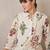 Floral Printed  Cotton Shirt Collar A-Line Kurta With Palazzos
