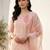 Women Floral Embroidered Regular Thread Work Kurta with Trousers & With Dupatta