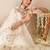 Floral Embroidered Round Neck Kurta With Trousers & Dupatta