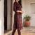 Women Printed Regular Kurta with Trousers