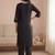 Women Ethnic Motifs Embroidered Regular Thread Work Kurta with Trousers