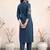 Women Floral Printed Regular  Cotton Kurta with Trousers