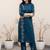 Women Floral Printed Regular  Cotton Kurta with Trousers