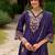 Women Floral Embroidered Panelled Sequinned Kurta with Trousers & With Dupatta
