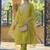 Ethnic Motifs Embroidered Regular Zari Straight Kurta With Trousers & Dupatta