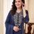 Women Ethnic Motifs Embroidered Regular Thread Work  Cotton Kurta with Trousers & With Dupatta