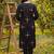 Women Floral Embroidered Regular Thread Work  Cotton Kurta with Trousers & With Dupatta