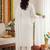 Women Ethnic Motifs Embroidered Regular Chikankari  Cotton Kurta with Trousers & With Dupatta