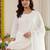 Women Ethnic Motifs Embroidered Regular Chikankari  Cotton Kurta with Trousers & With Dupatta