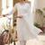 Women Ethnic Motifs Embroidered Regular Chikankari  Cotton Kurta with Trousers & With Dupatta