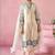 Women Floral Embroidered Regular Thread Work Kurta with Trousers & With Dupatta