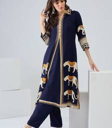 Women Ethnic Motifs Printed Kurta with Trousers