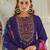 Floral Embroidered Regular Sequinned Kurta With Trousers & Dupatta