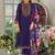 Floral Embroidered Regular Sequinned Kurta With Trousers & Dupatta