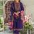 Floral Embroidered Regular Sequinned Kurta With Trousers & Dupatta