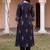 Women Printed Panelled Thread Work  Cotton Kurta with Trousers & With Dupatta