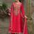 Women Ethnic Motifs Embroidered Kurta with Trousers & Dupatta