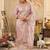 Ethnic Motifs Woven Design Zari Straight Kurta With Trousers & Dupatta