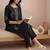 Women Ethnic Motifs Embroidered Regular Thread Work  Cotton Kurta with Trousers